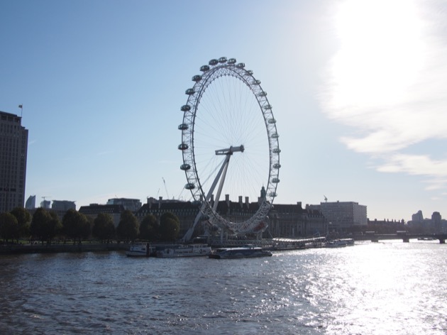 Le London Eye, finalement !