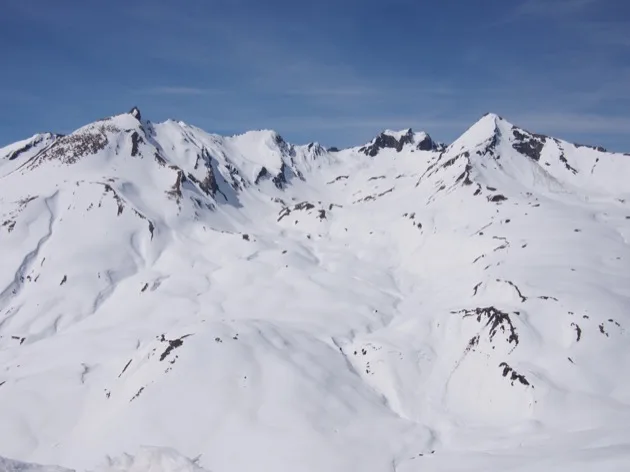 Sur les pistes de ski en Italie !