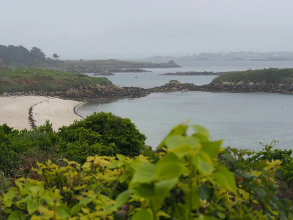 en famille sur l'île de Batz