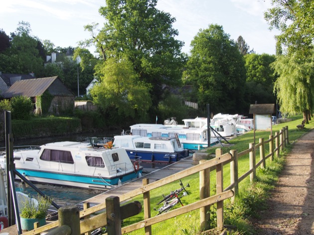 au port de La Gacilly