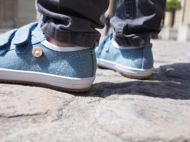 chaussures Faguo Kids Oak denim scratch