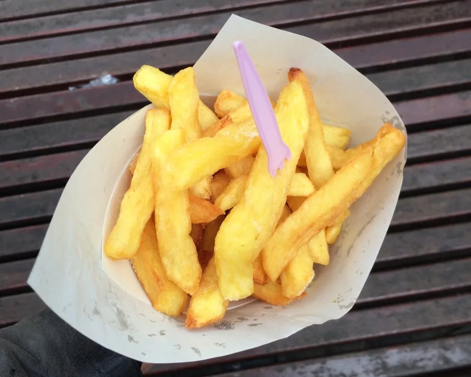 frites plage Flagey