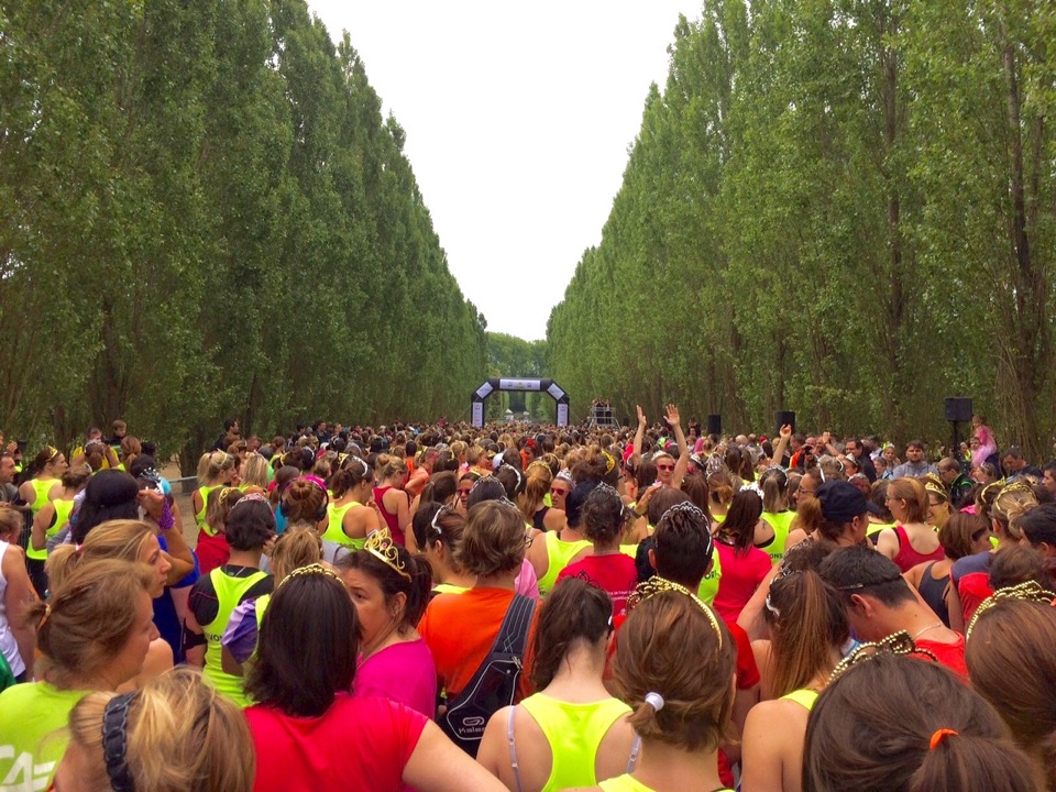 Course des Princesses avec des chaussures de princesse !