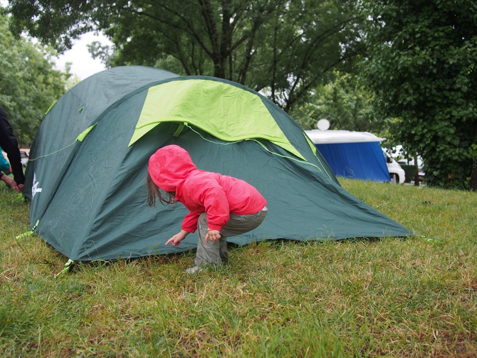 camping en famille