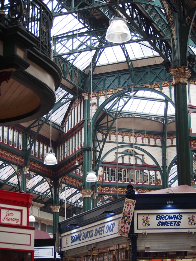 Halle du marché à Leeds