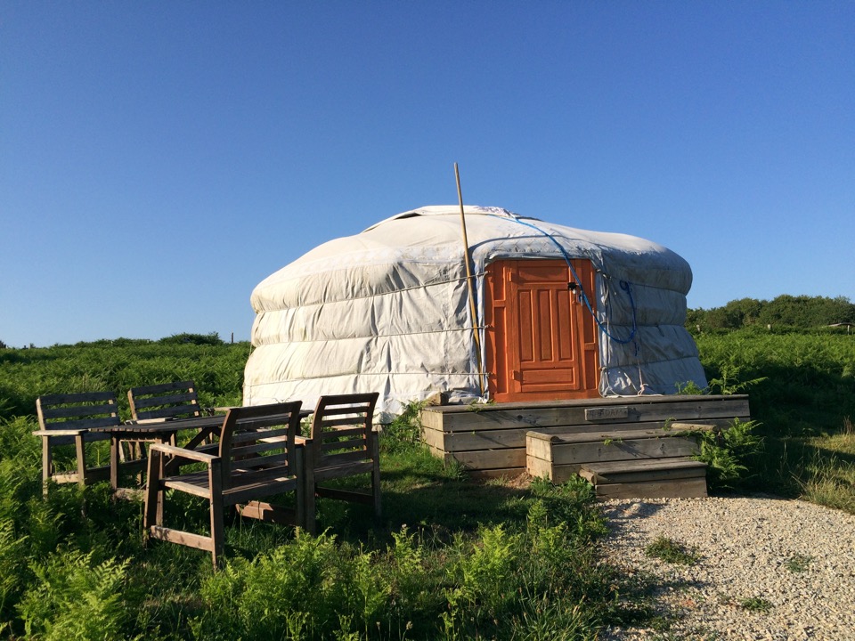 dormir en yourte