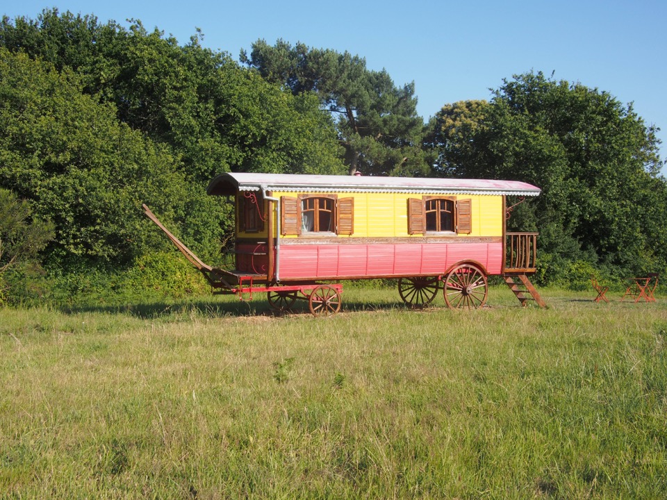 dormir dans une roulotte