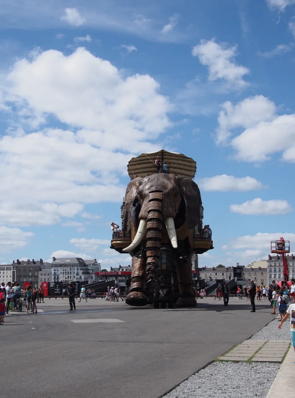 Grand Éléphant sur l'Île de Nantes