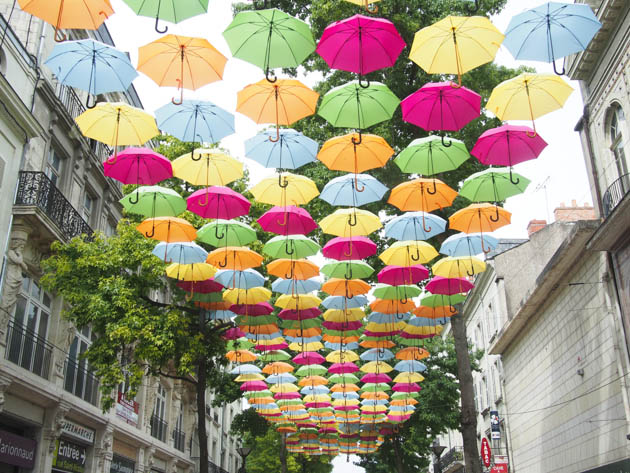 Les parapluies de Saumur