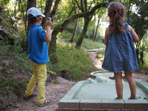le mini-golf pour les enfants