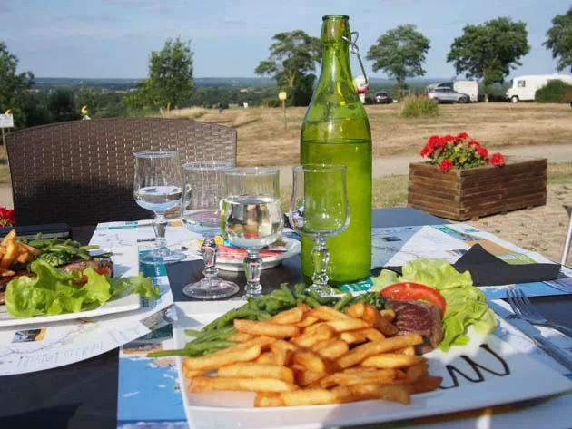 dîner au soleil