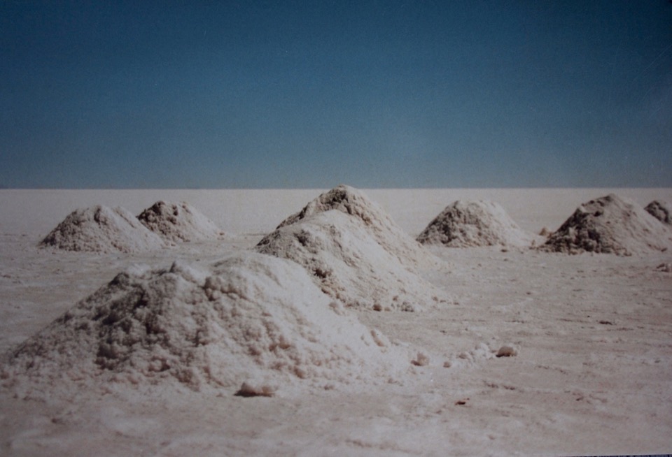 Salar d'Uyuni en Bolivie