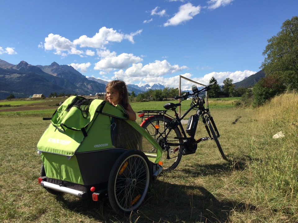 vélo électrique en famille