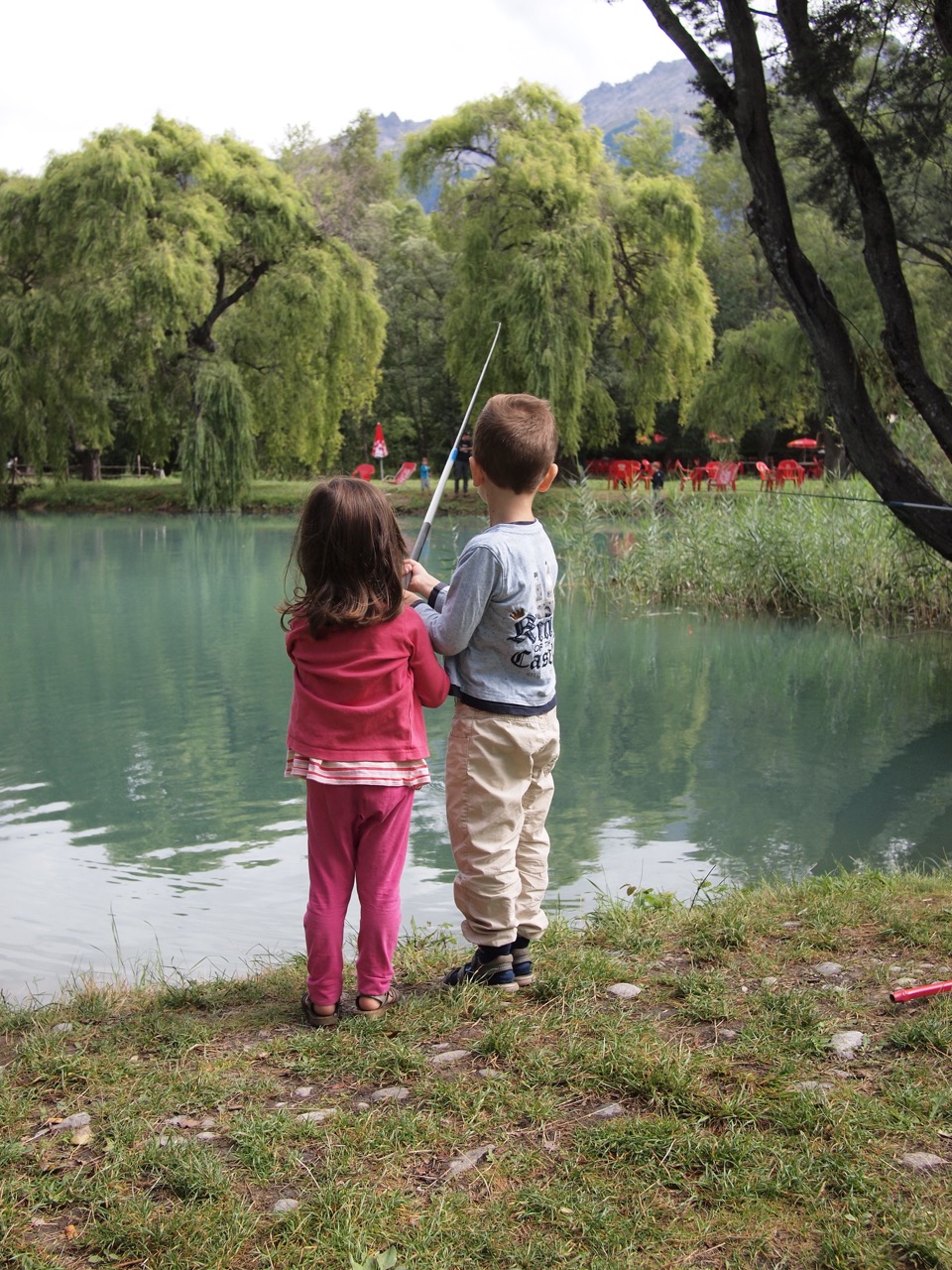 La pêche en famille