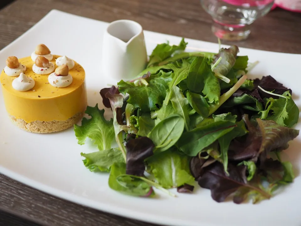 cheese cake potiron noisettes