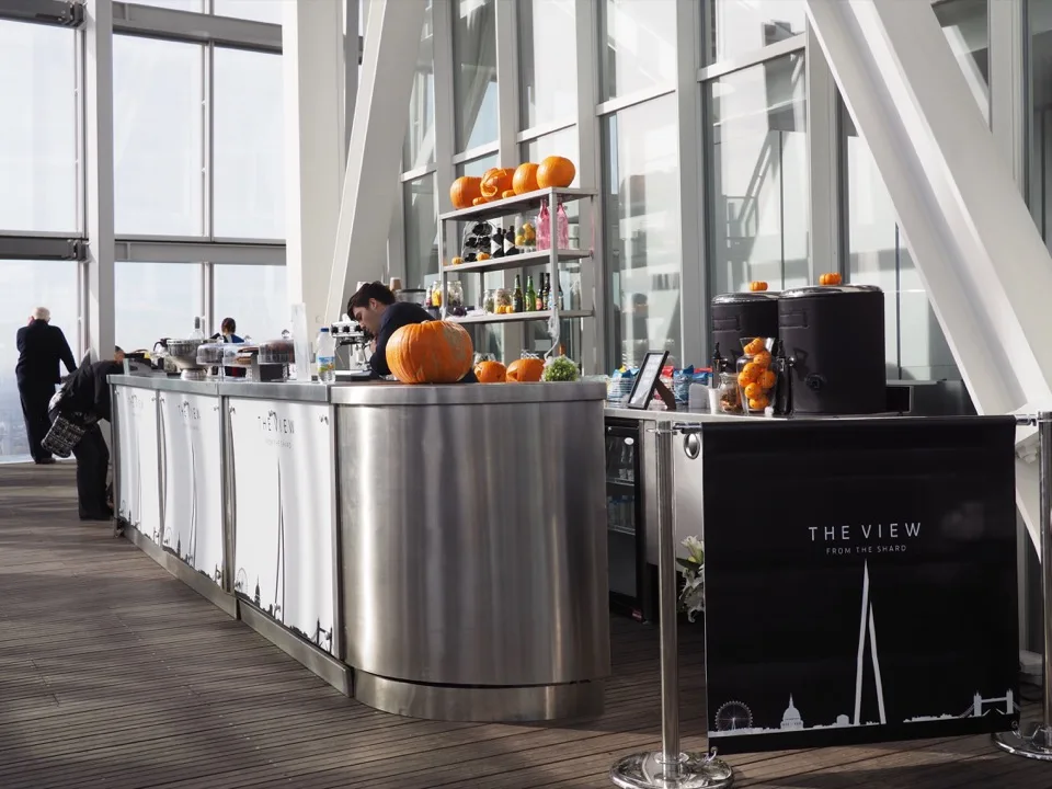 bar the View from the shard