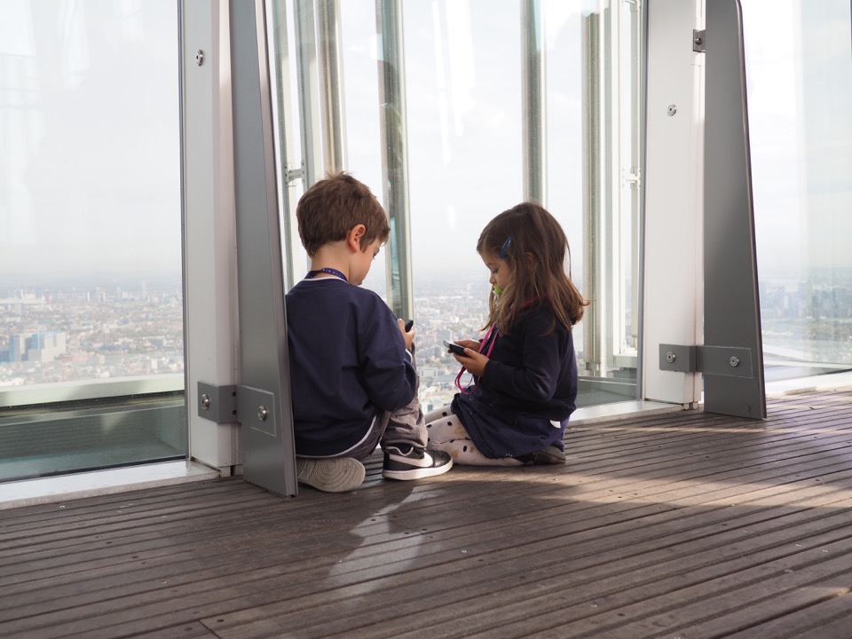 The View From The Shard en famille