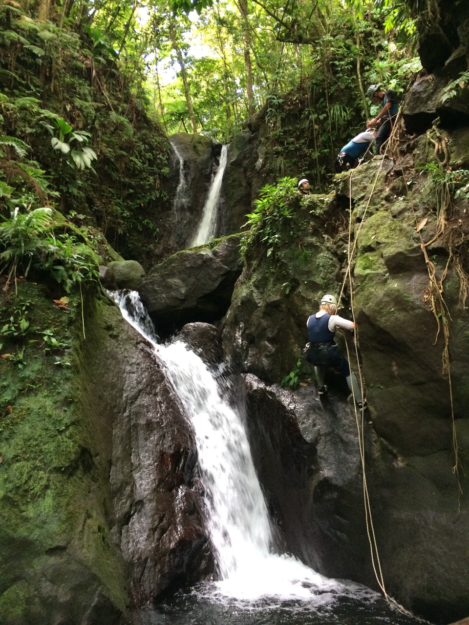canyoning Guadeloupe