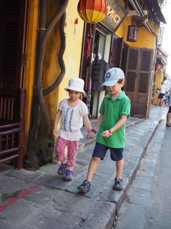 Hoi An avec les enfants