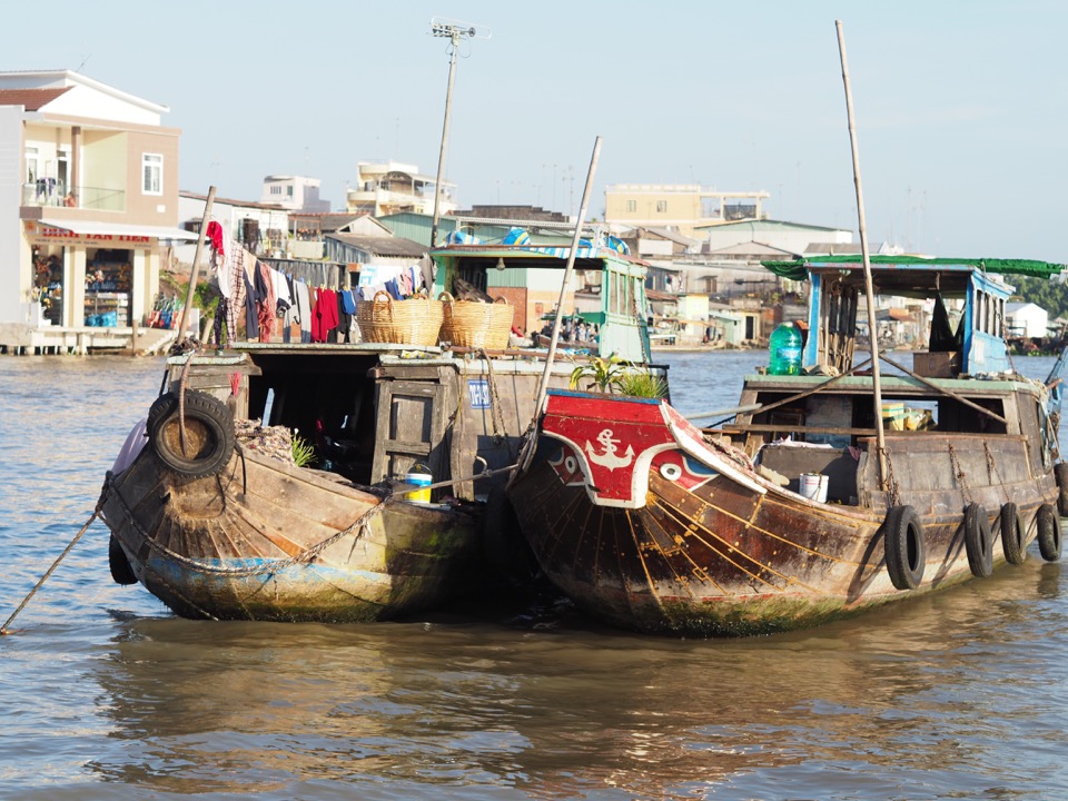 marché flottant Cai Be