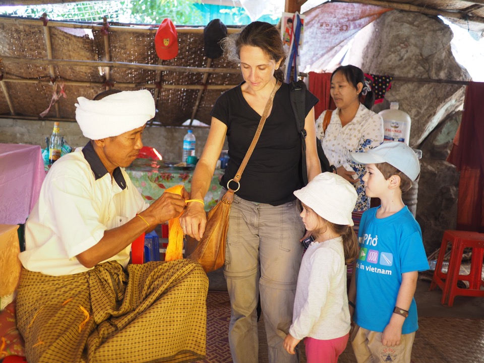 Myanmar en famille