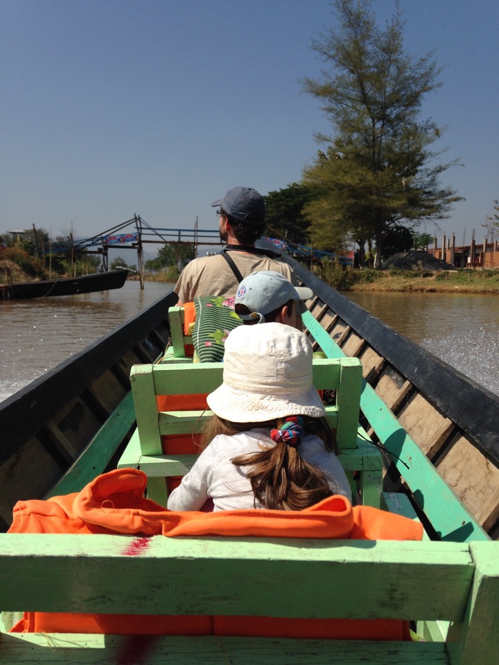 Lac Inle en famille