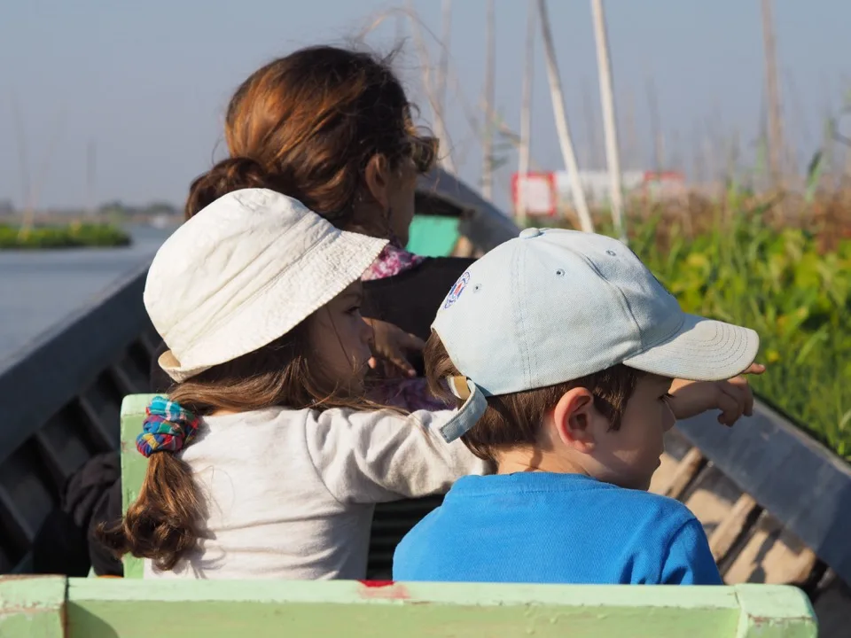 Lac Inle en famille