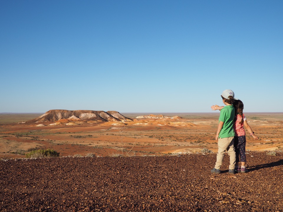 traversée de l'outback en famille