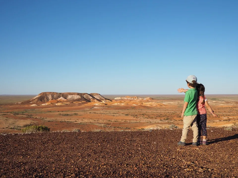 traversée de l'outback en famille