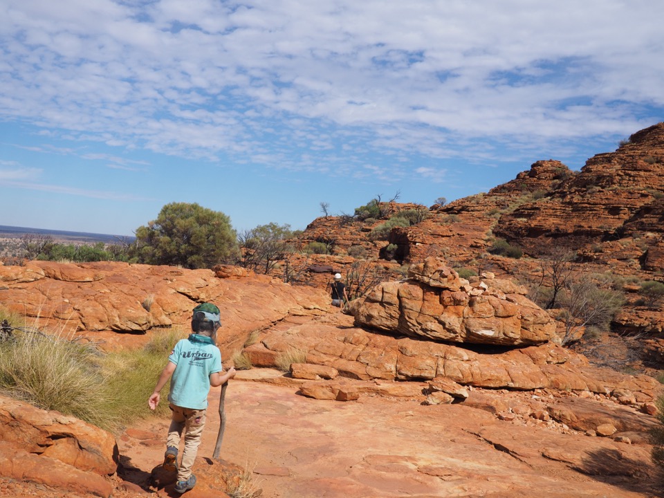traversée de l'outback en famille