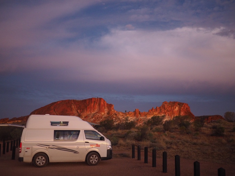 traversée de l'outback en famille