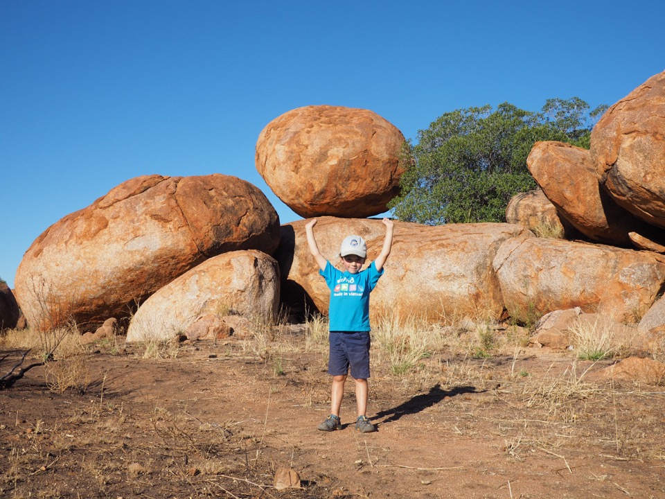 traversée de l'outback en famille