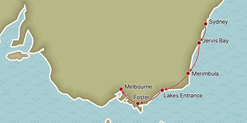 Carte : Sydney