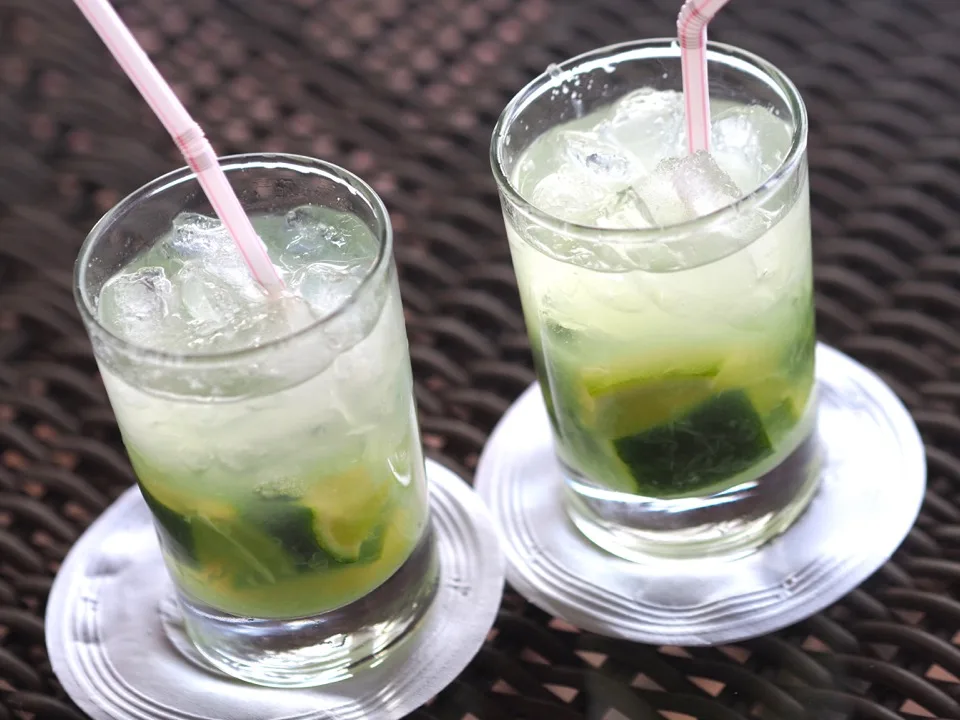 Caïpirinhas au citron vert