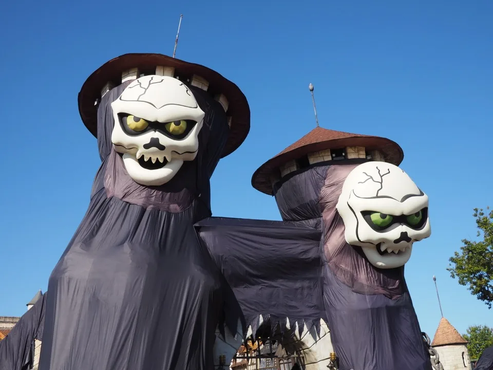 Décorations de crâne pour Halloween