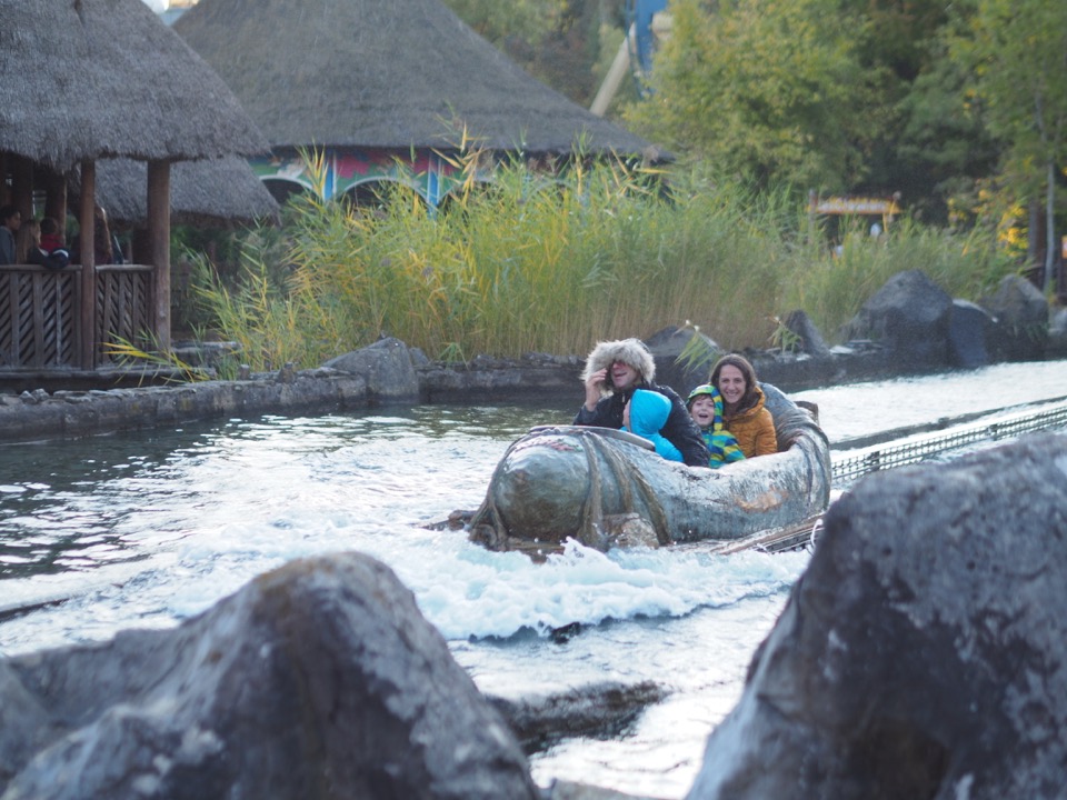Parc Astérix en automne