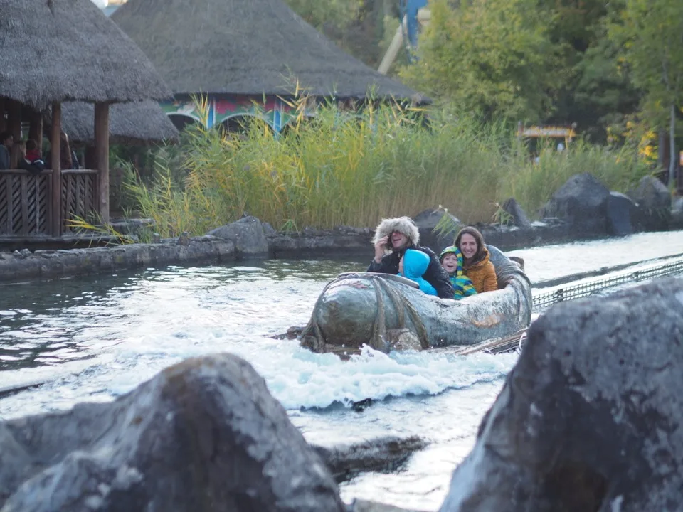 Parc Astérix en automne