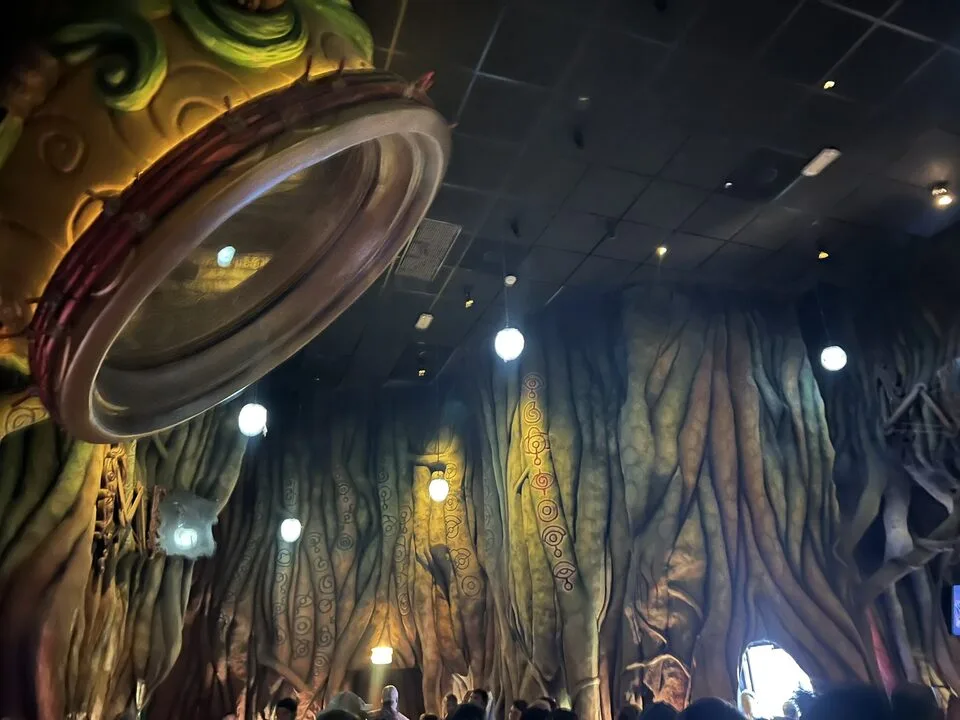 futuroscope avec de jeunes enfants