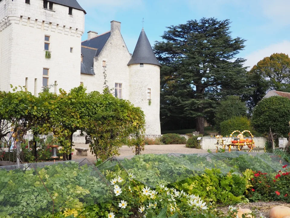 Potager à côté du Château du Rivau
