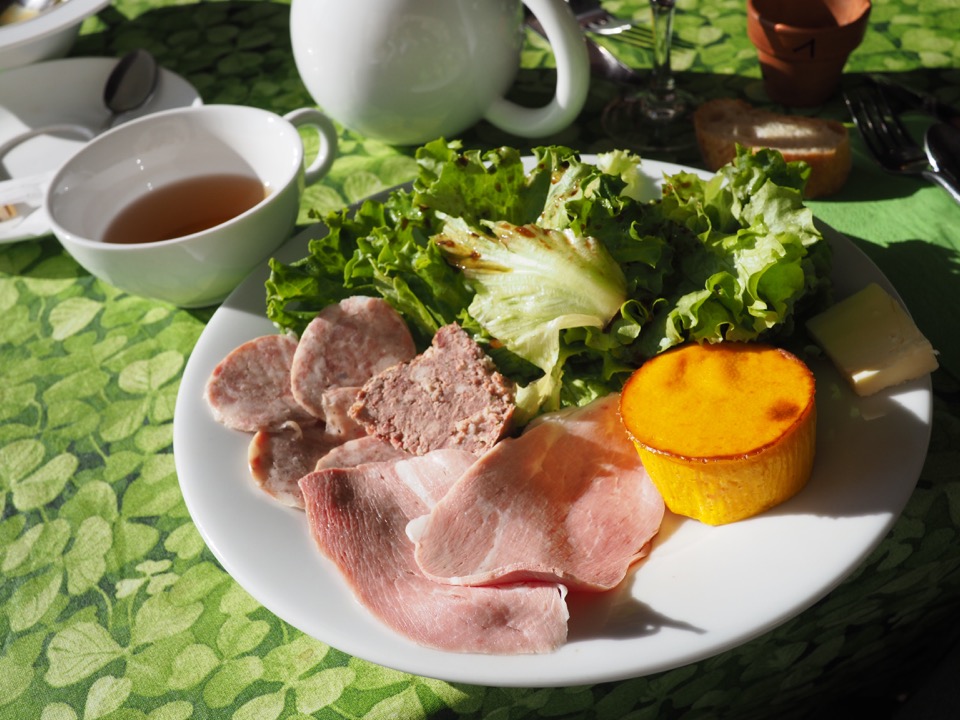 déjeuner château du rivau