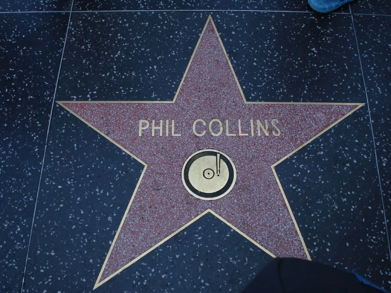 Étoile de Phil Collins sur le Hollywood Walk of Fame