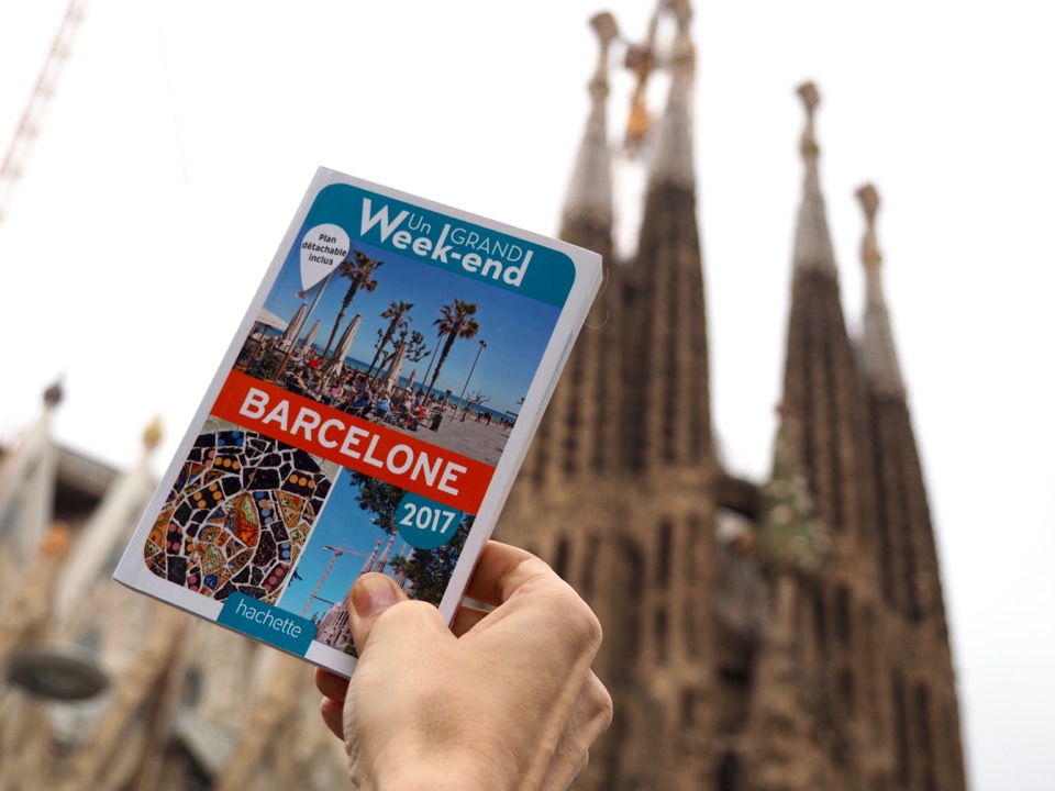 De retour de Barcelone avec des guides de voyage à vous offrir !