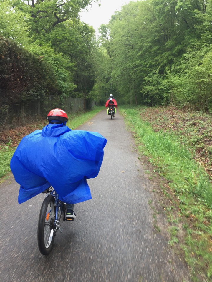 la veloscenie en famille