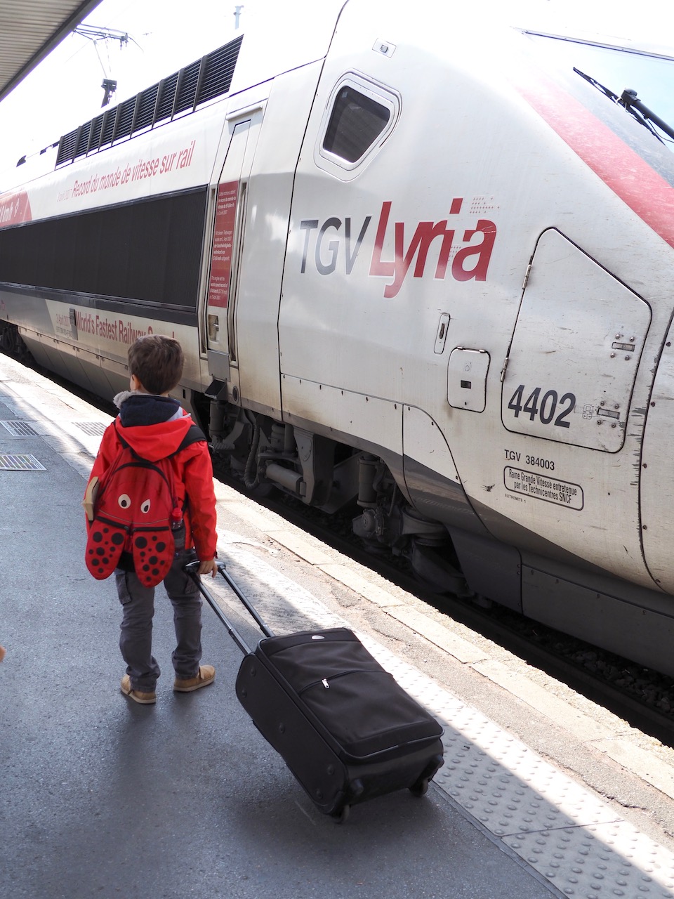Lausanne en TGV Lyria