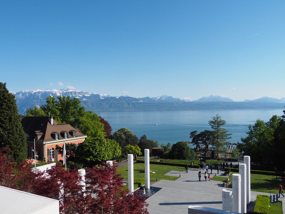 Visites en famille à Lausanne et dans ses environs.