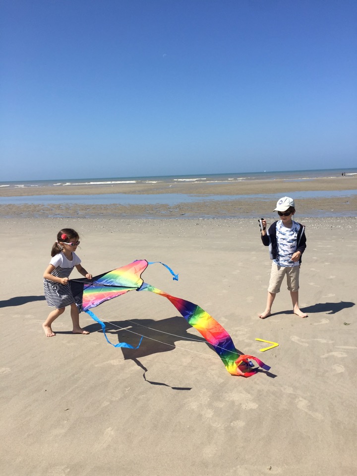 cerf-volant plage