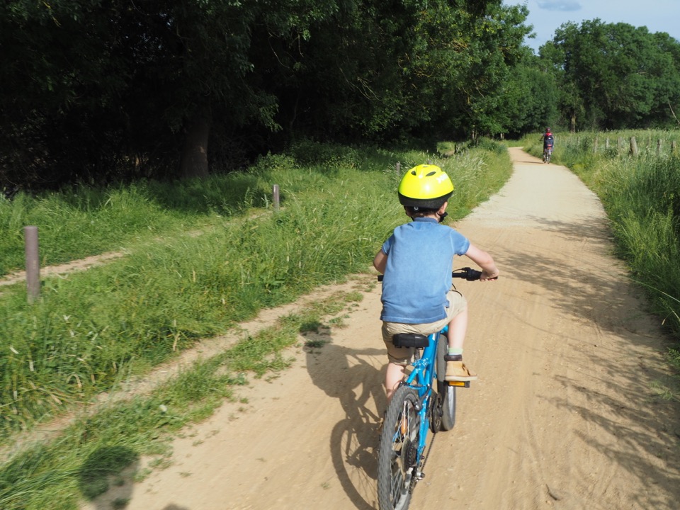 vélo francette en famille