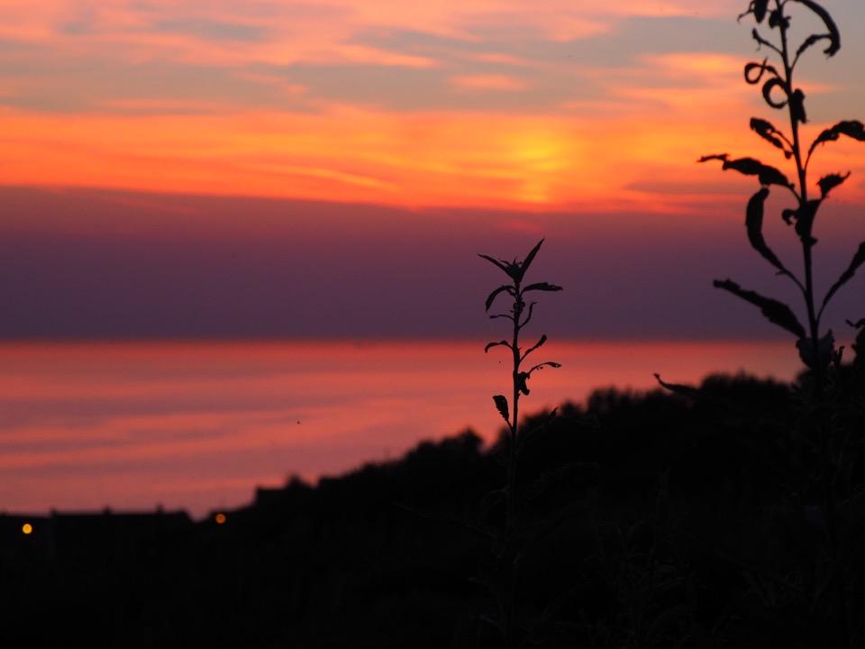 coucher du soleil Equihen