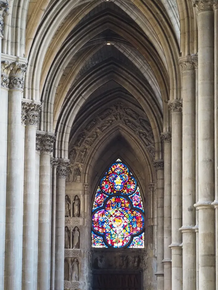 Vitrail de la cathédrale de Reims