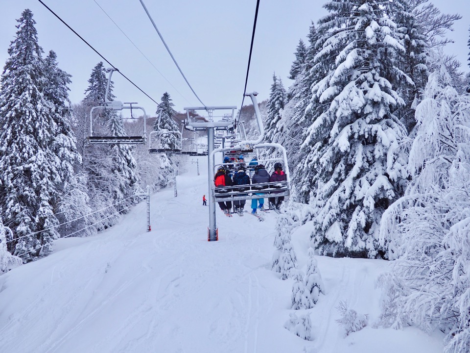ski dans les vosges